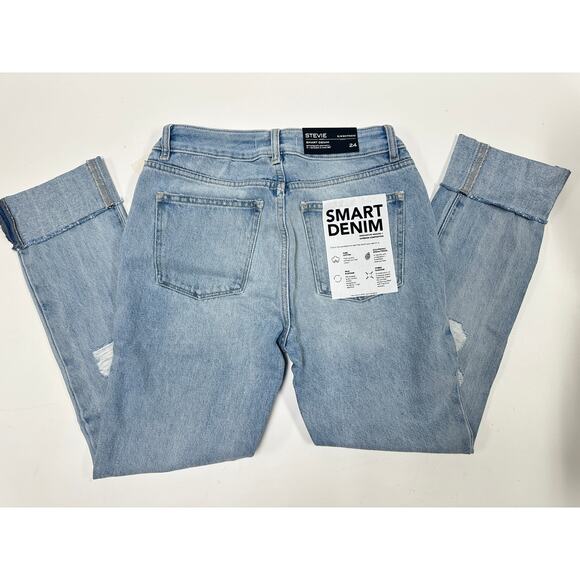 DL1961 Stevie Mid-Rise Straight Leg Jeans Size: US 24 Brand New - Picture 8 of 9